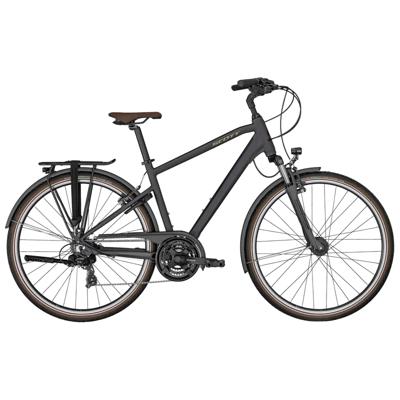 2022 Scott Sub Comfort 20 Men's Hybrid Bike in Black