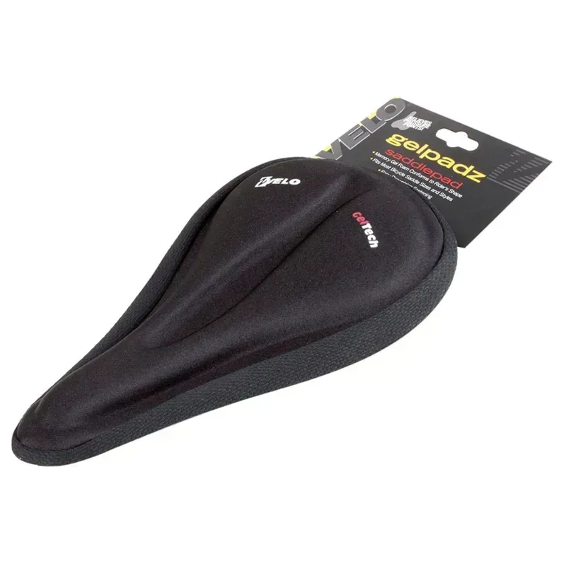 Velo GelTech Anatomic 172 x 287mm Saddle Cover in Black-1