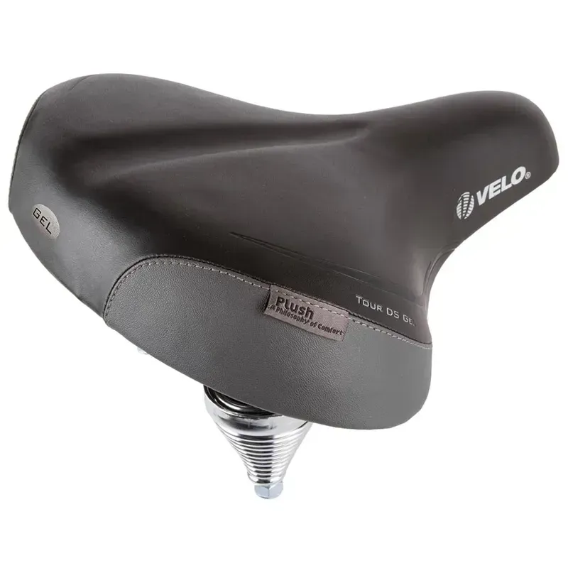 Velo Tour DS Gel Comfort 265 x 255mm Saddle in Black