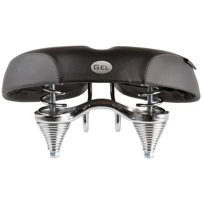 Velo Tour DS Gel Comfort 265 x 255mm Saddle in Black-2