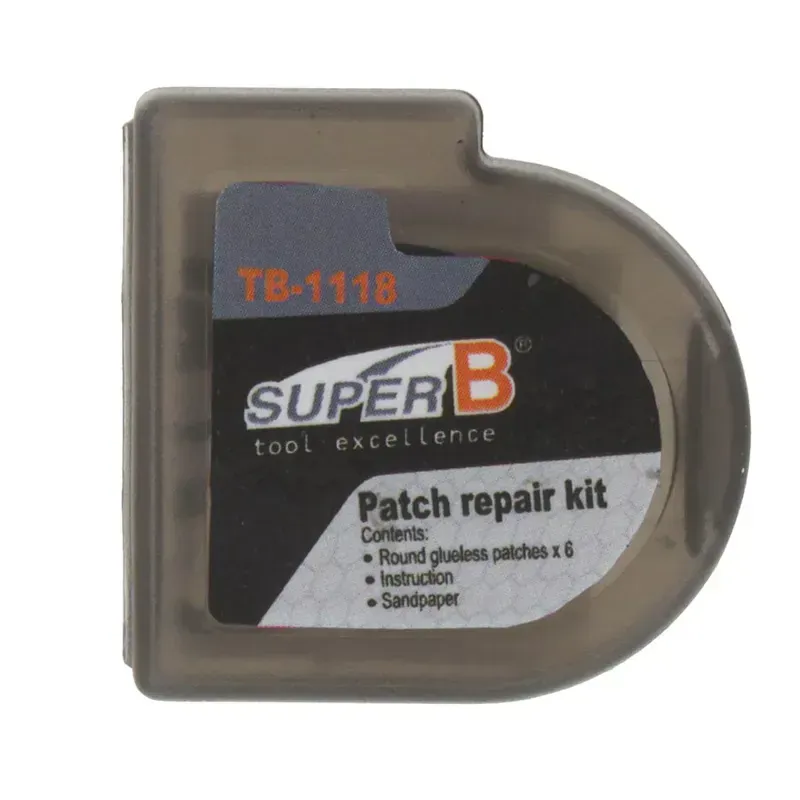 Super-B TB-1118 Glueless Patch Kits w/Display Box in Black-1
