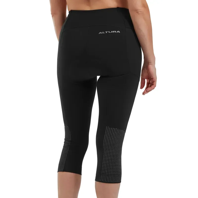Altura Women's Nightvision 3/4 Tights in Black-4
