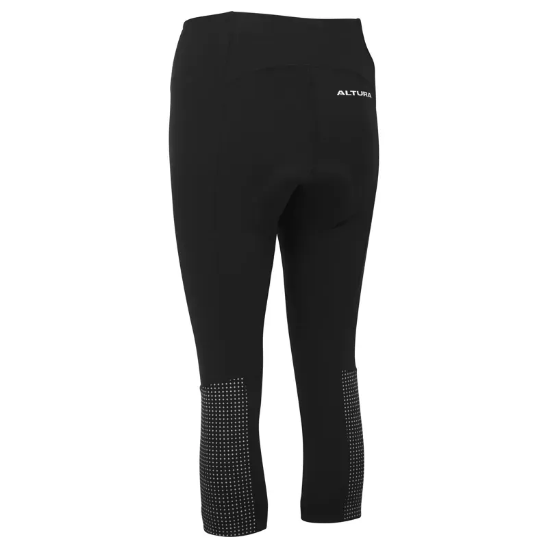 Altura Women's Nightvision 3/4 Tights in Black-1