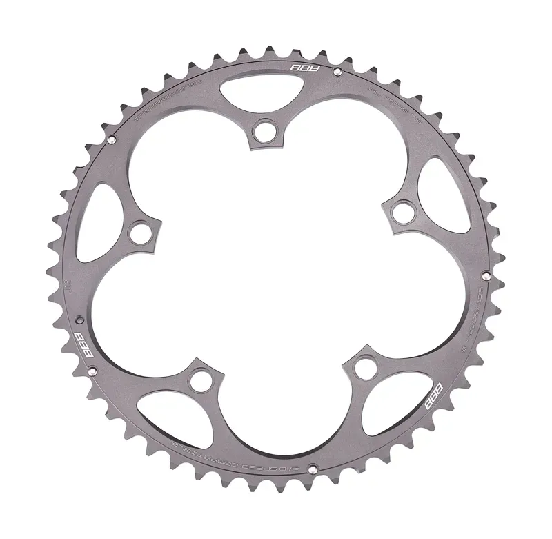 BBB RoadGear 52t 130BCD Chainring in Silver