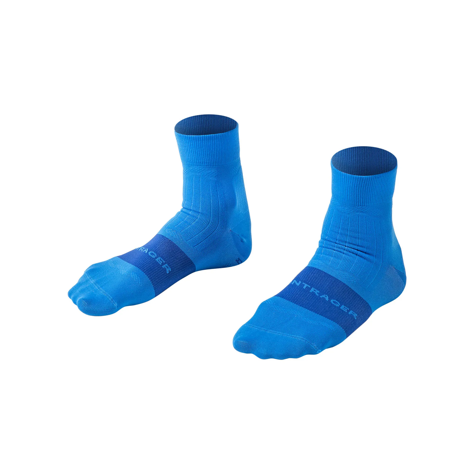 Bontrager Velocis Quarter Cycling Sock in Blue - Main Image