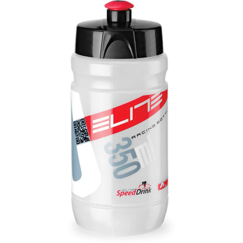 Elite Corsetta 66mm 350ml Water Bottle In Clear