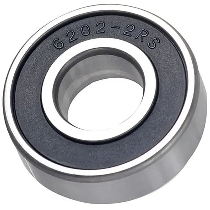 M Part 6202 2RS 15x35x11 Cartridge Bearing in Silver