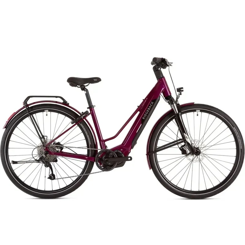 Ridgeback Advance 2W Electric Road Bike in Purple