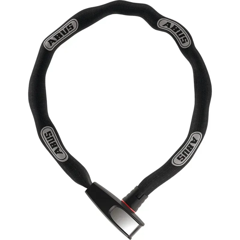 Abus 6806K Catena 6mm 3.3ft Key Chain Lock in Black