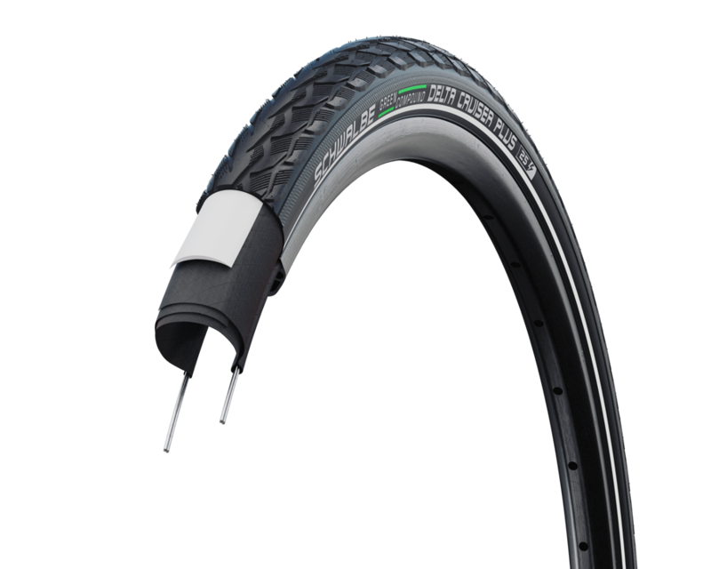 Schwalbe Delta Cruiser Plus PunctureGuard +RFLX 28x1.00-inch Tyre