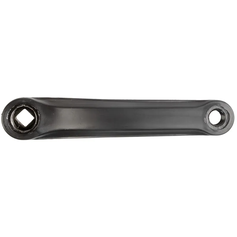Crank Left Hand steel 170mm Plastic coated black