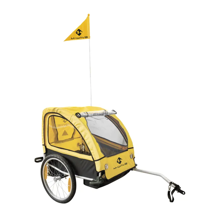 M-Wave Stalwart Kid 2 Suspention Aluminium Children/Luggage Bicycle Trailer