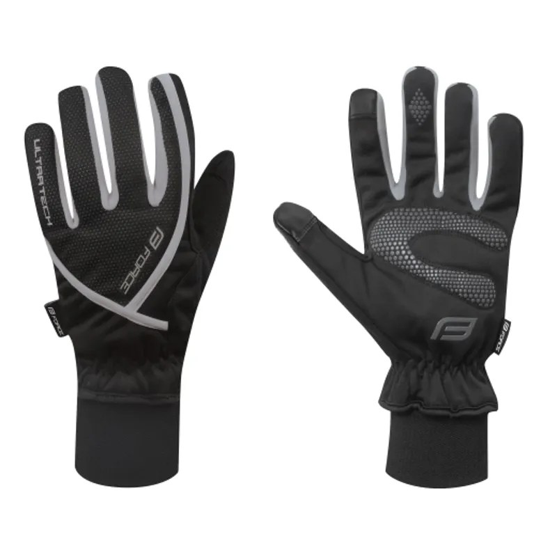 FORCE ULTRA TECH GLOVES BLACK