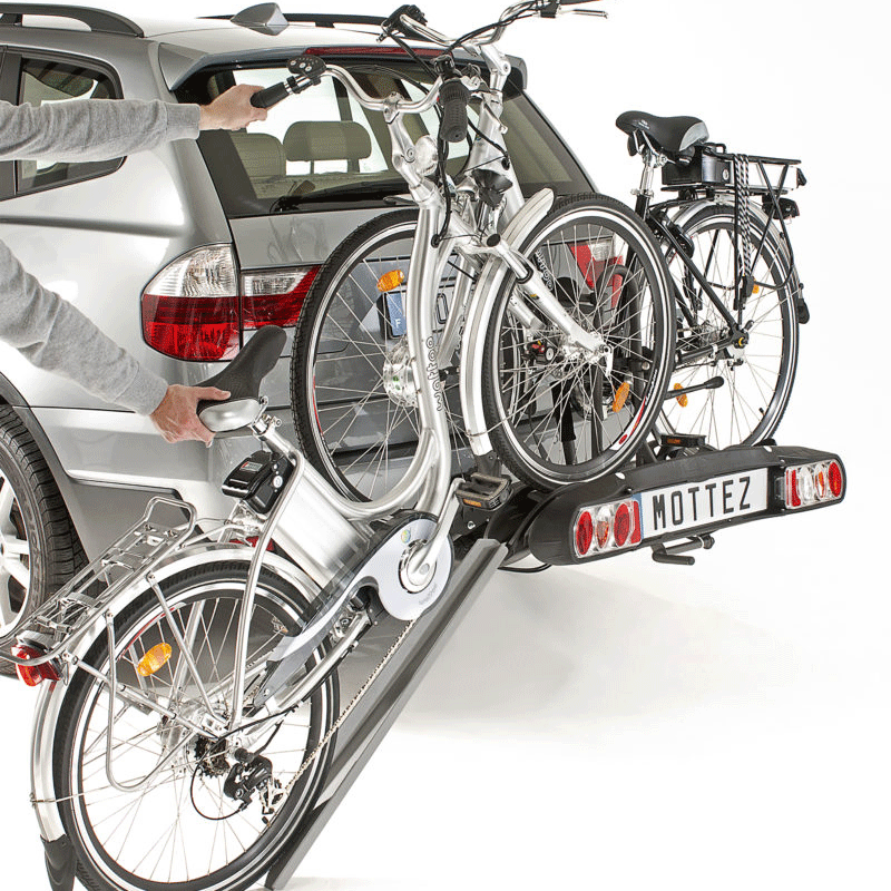 MOTTEZ 2XE-BIKE TOW BALL PLATFORM RACK-1