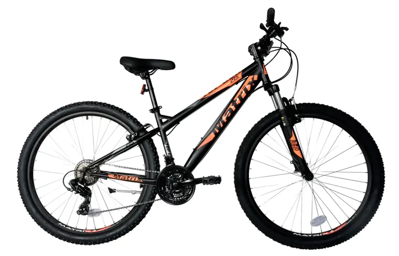 Ignite Topgun 27.5 MTB Matt Black Neon Orange