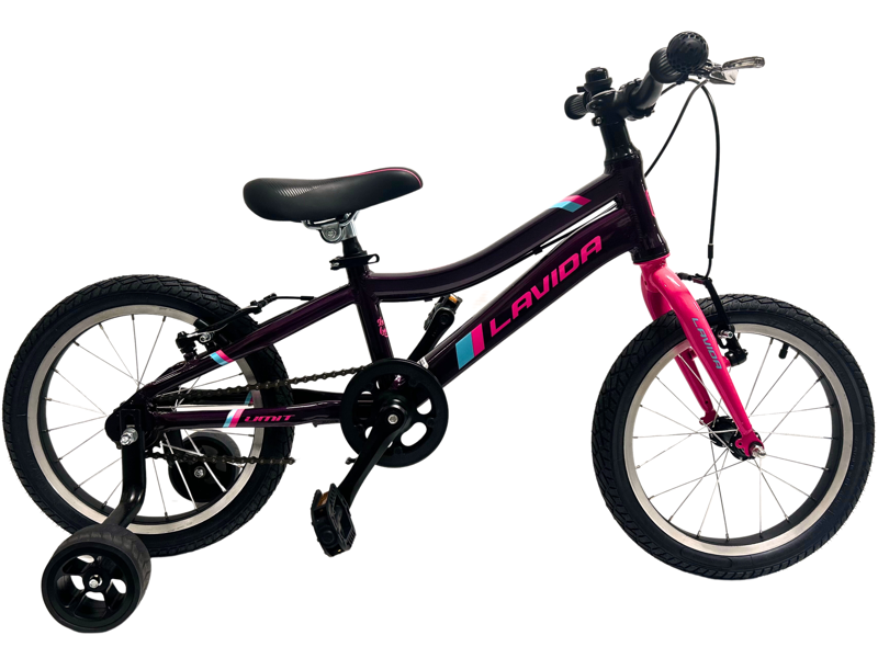 UMIT Lavida 16 Inch Wheel Purple/Pink Girls MTB