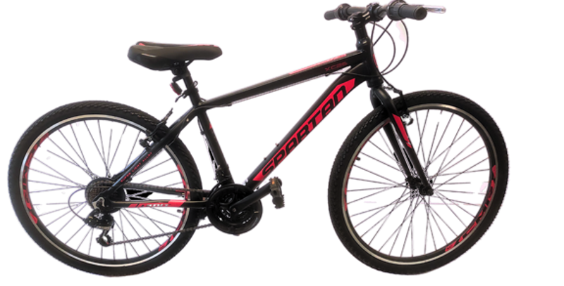 UMIT Spartan Boys MTB 13/26 V-brake RS21Spd Blk/red