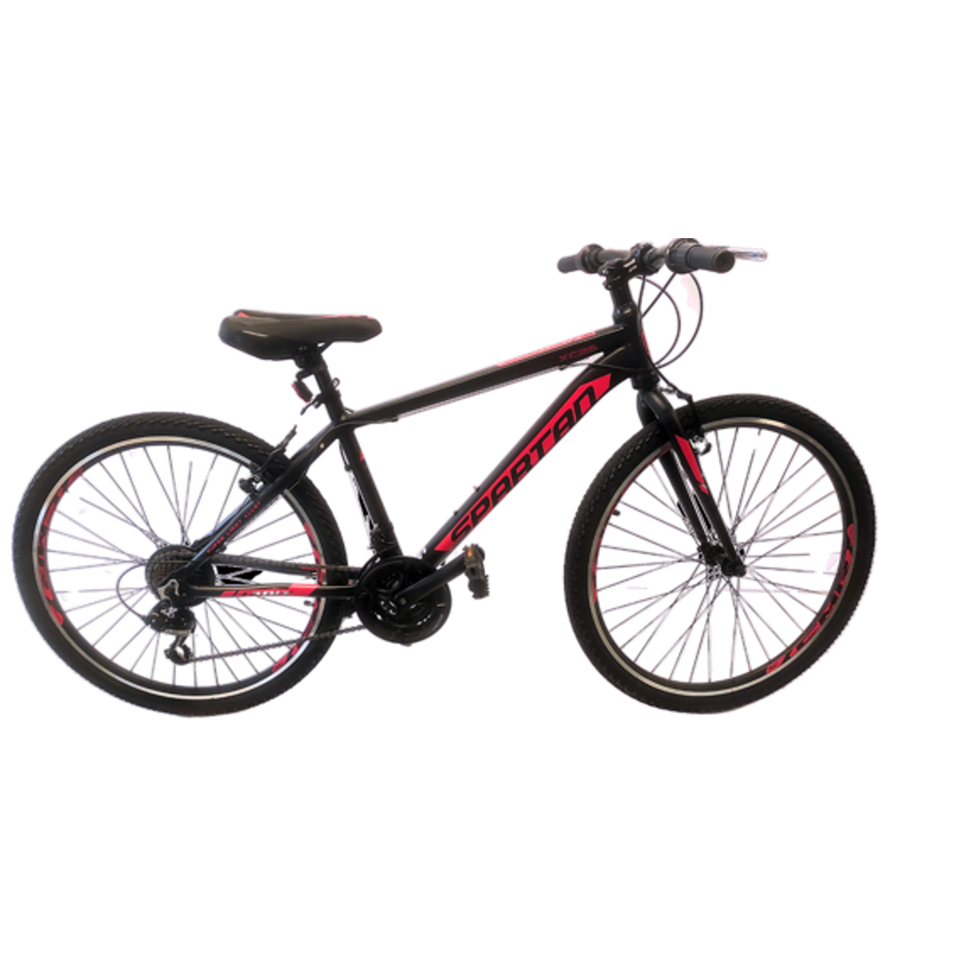 UMIT Spartan Boys MTB 13/26 V-brake RS21Spd Blk/red