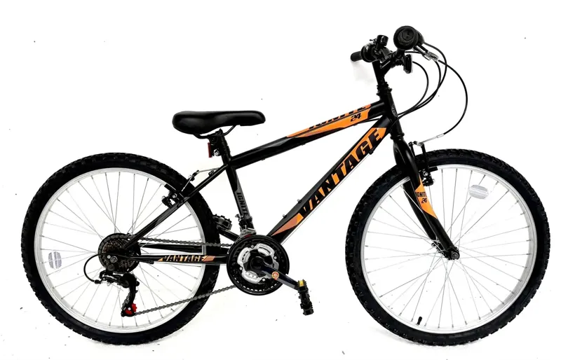 Ignite Vantage 24W Boys MTB Black/Neon orange
