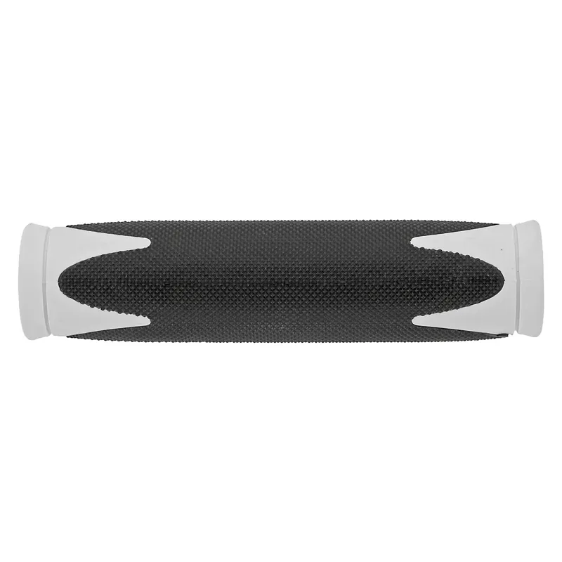 VELO D2 Bicycle Grips- Black/White