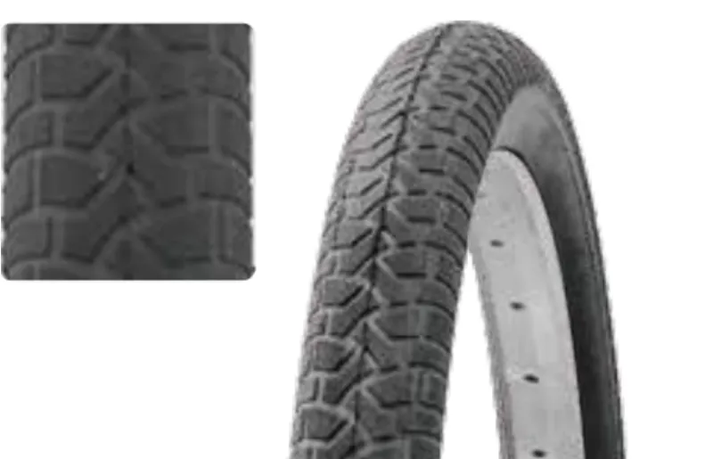 Compass Tyre 14x1.95 Anti Puncture Black