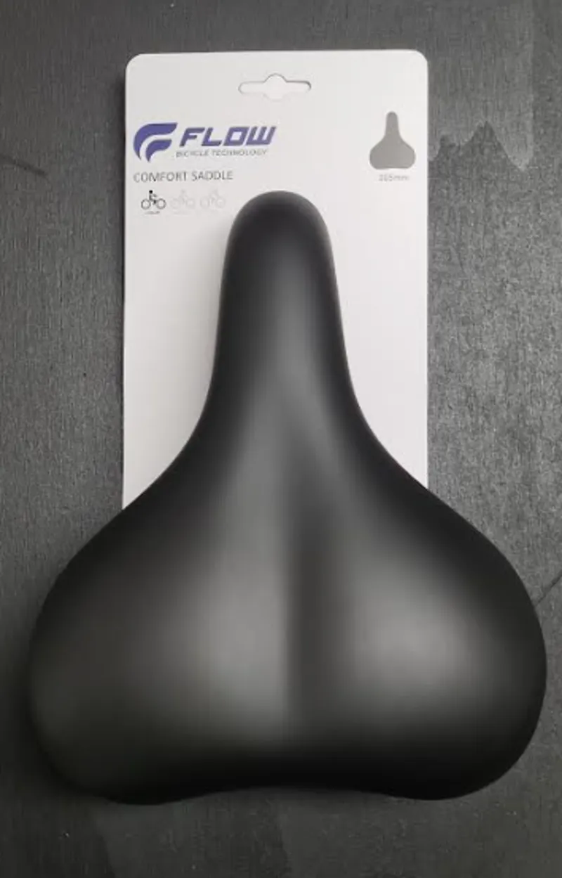 Flow Comfort Saddle Black