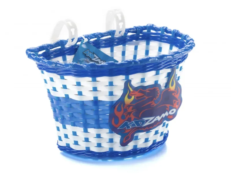 Front Junior Basket Blue/White
