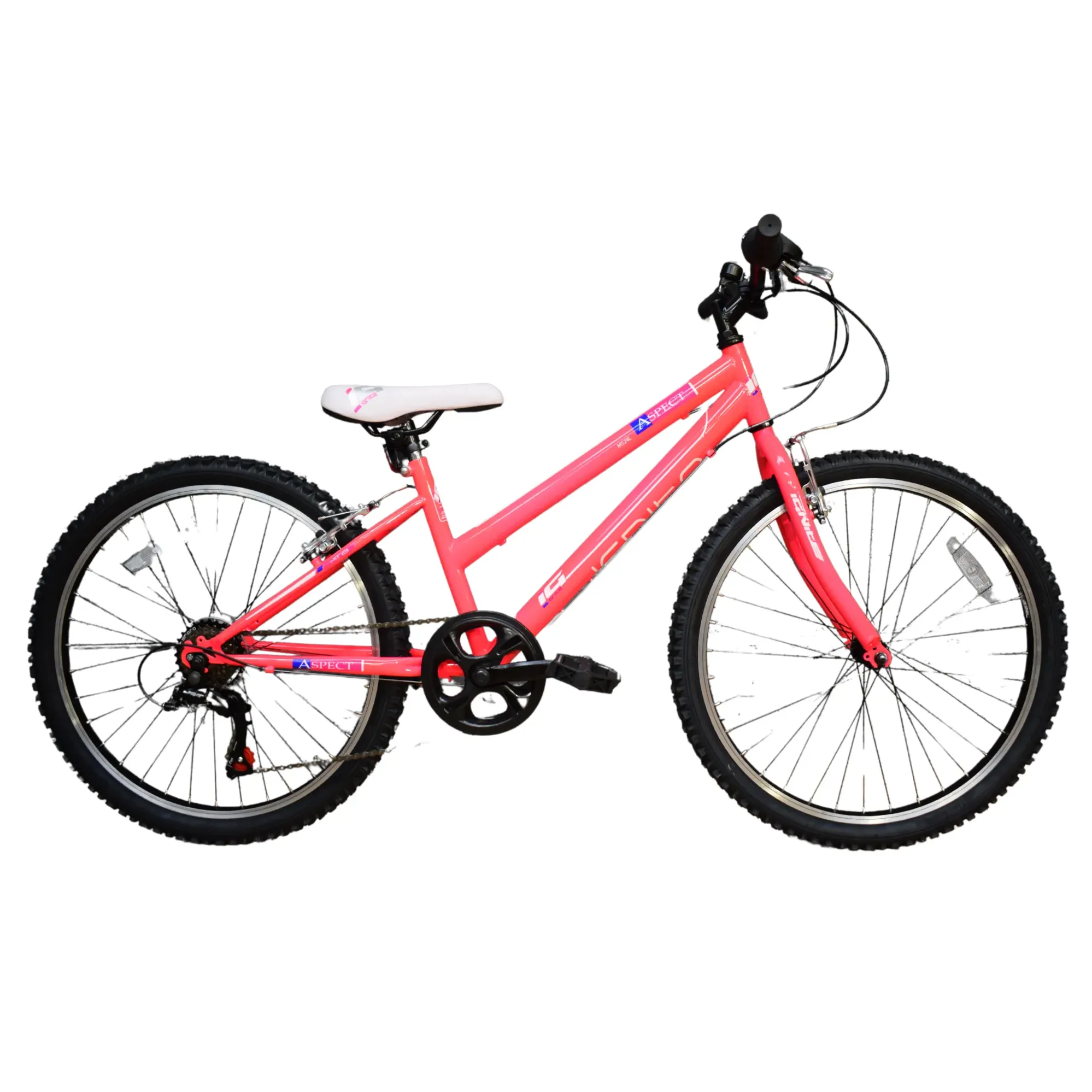 Ignite Aspect Girls Mountain Bike Pink 24