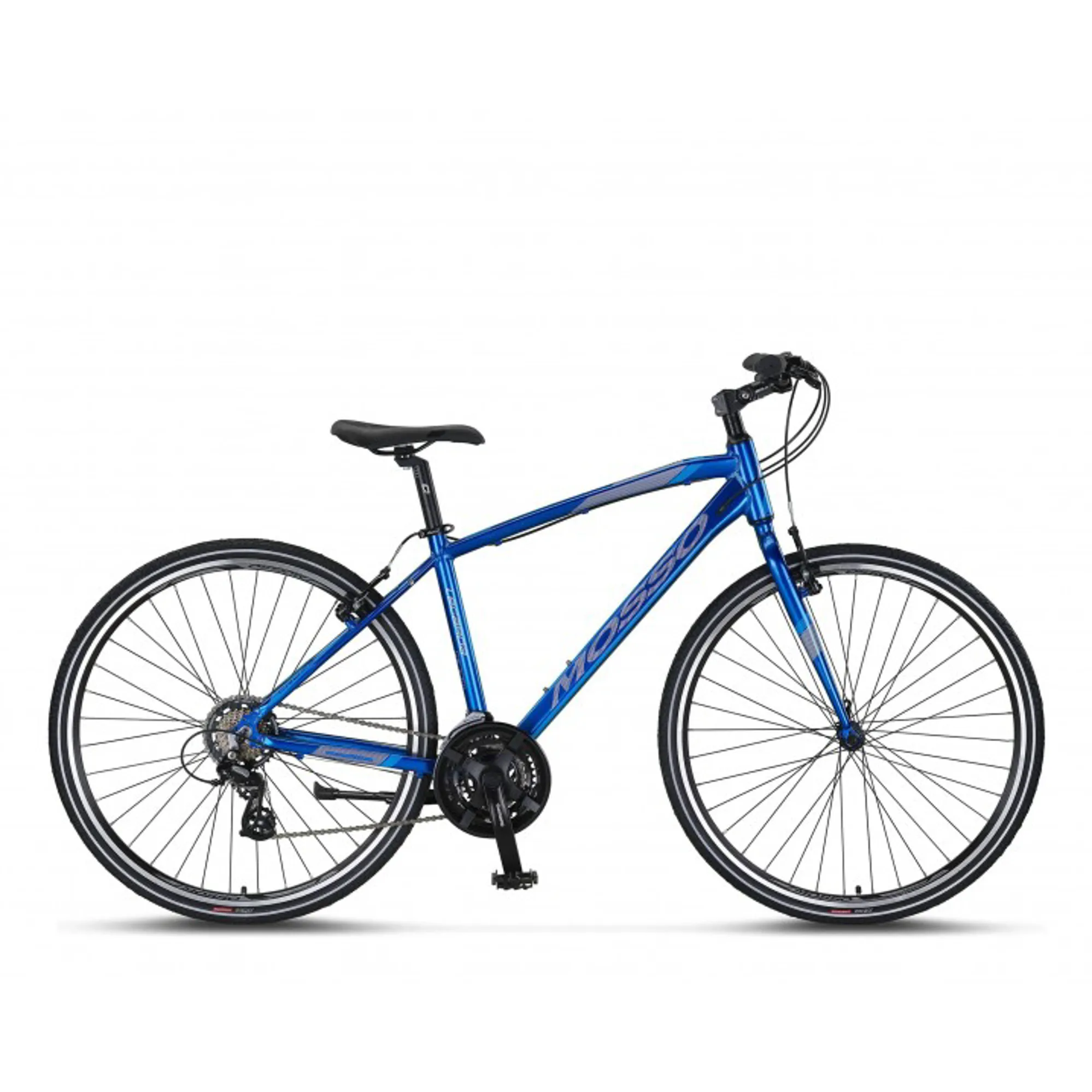 Mosso Legarda Men's Hybrid Bike 20/28 V-brake Blue