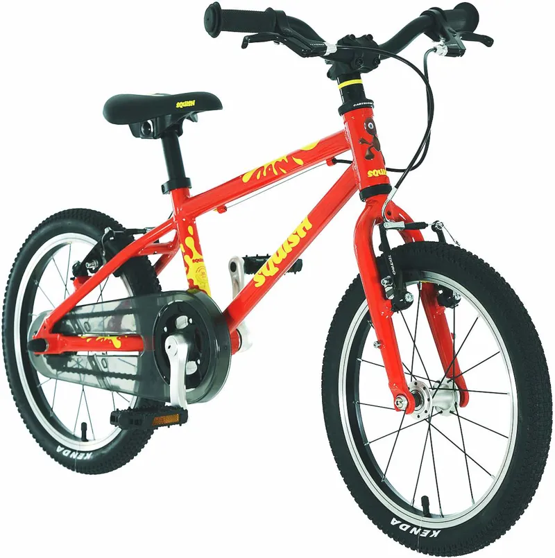 Squish 16 Lightweight Kids Bike Red/Yellow-2