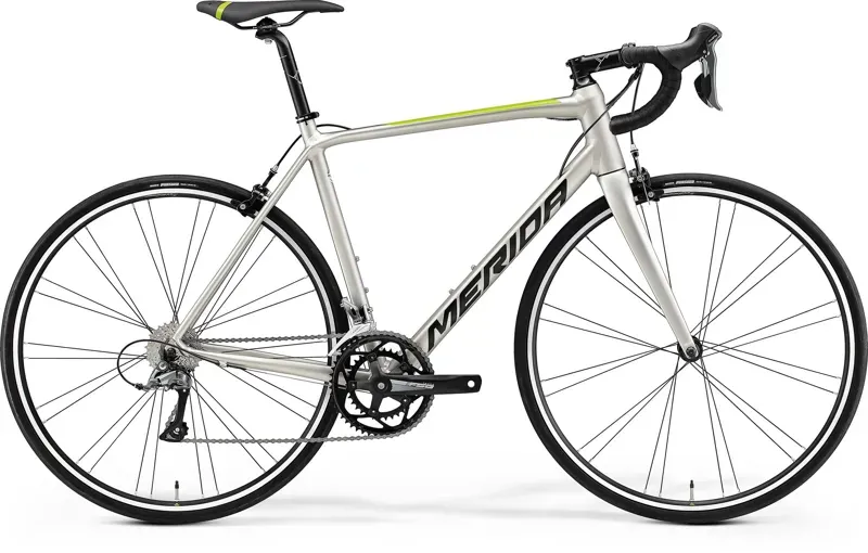 2021 Merida Scultura 100 Road Bike in Silver